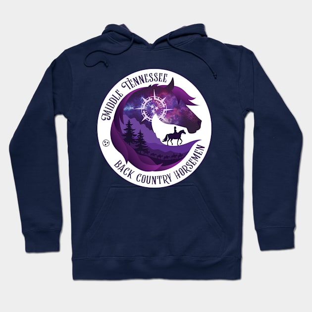 Middle TN Back Country Horsemen • Galaxy Hoodie by FalconArt